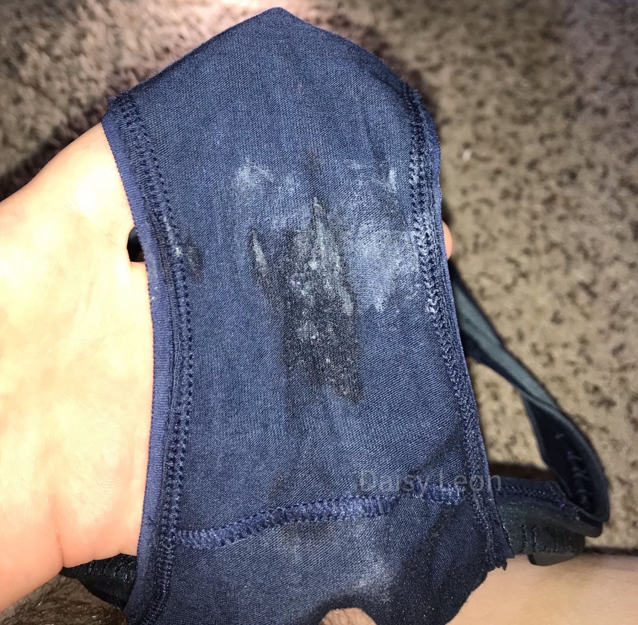 Dirty Blue Panties