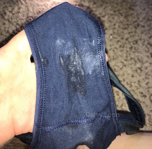 Dirty Blue Panties