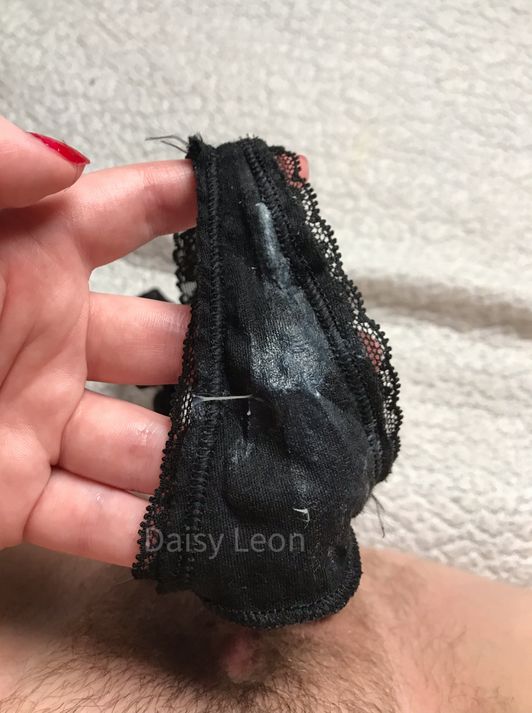 Dirty Black Panties