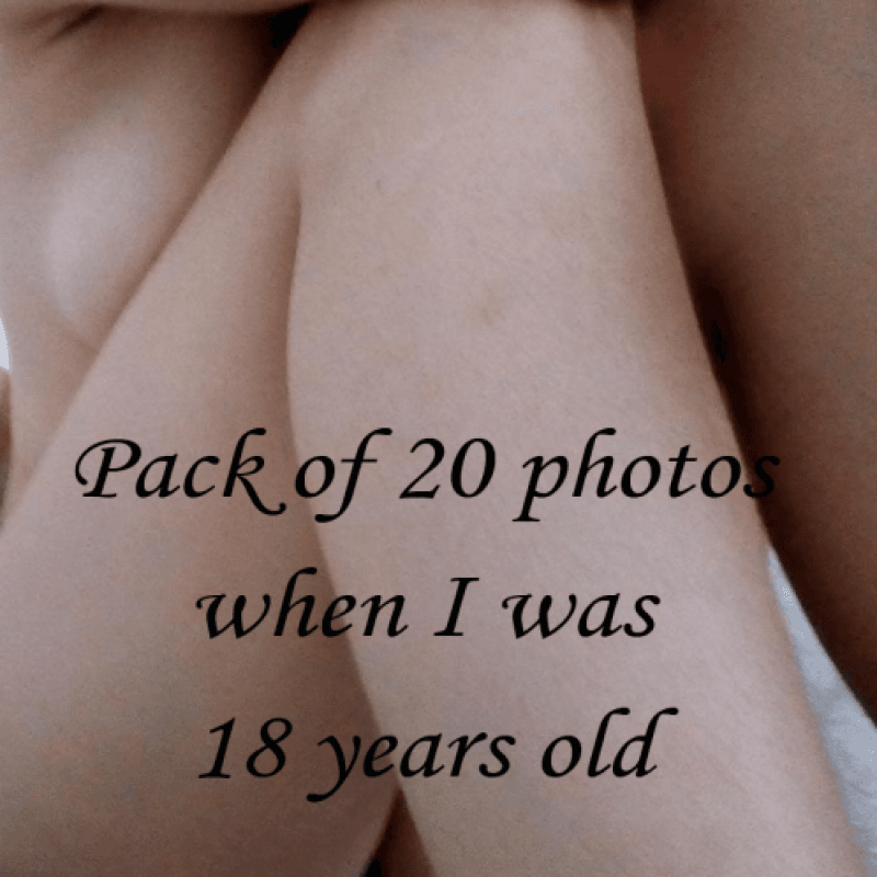 20 photos when I was 18 years