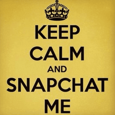 SNAPCHAT FOR LIFE