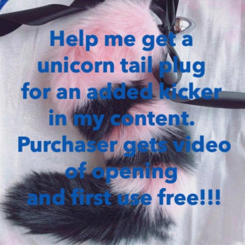 UNICORN FAIRY BUTTPLUG