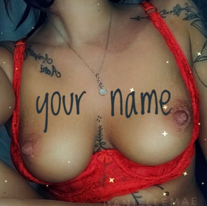 Your name on my tits