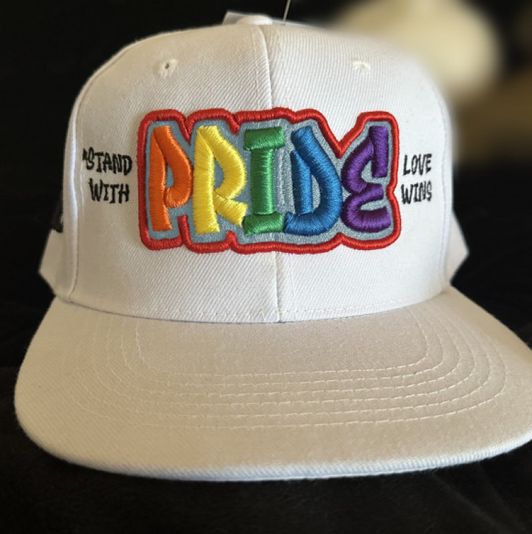Stand With Pride Embroidered Hat