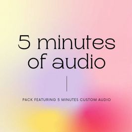 5 Minutes of audio recording