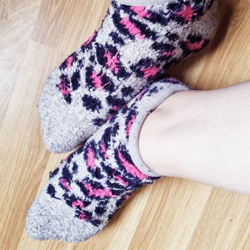 Super Soft Grip Soled Slipper Socks