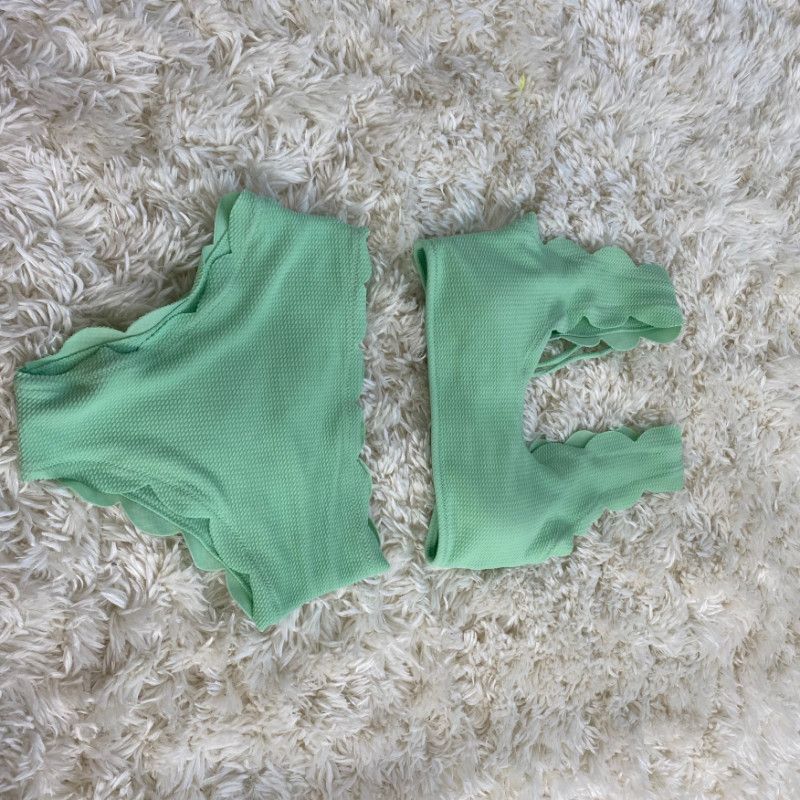 Worn Light Green Bikini NEVER WASHED