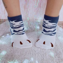 Little cat paws socks