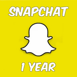 Snapchat 1 Year Membership