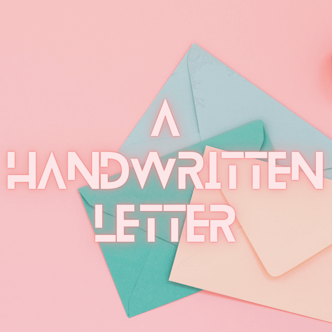 A Handwritten Letter