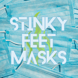 Stinky Feet Masks Set of 2 Masks