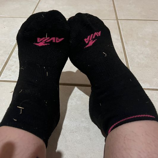 Black Avia socks