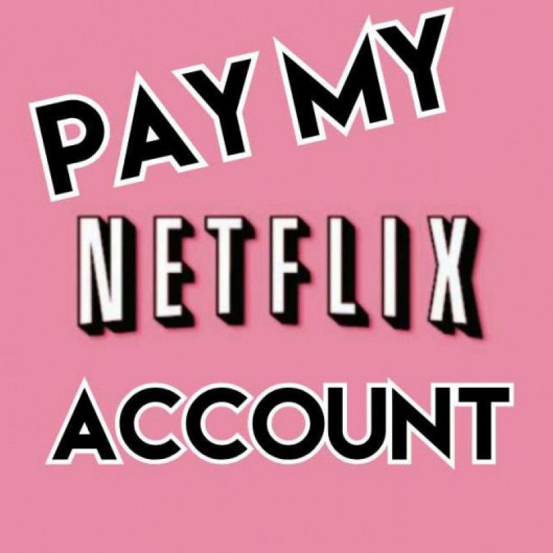 Cover My Netflix Account for 1 Month