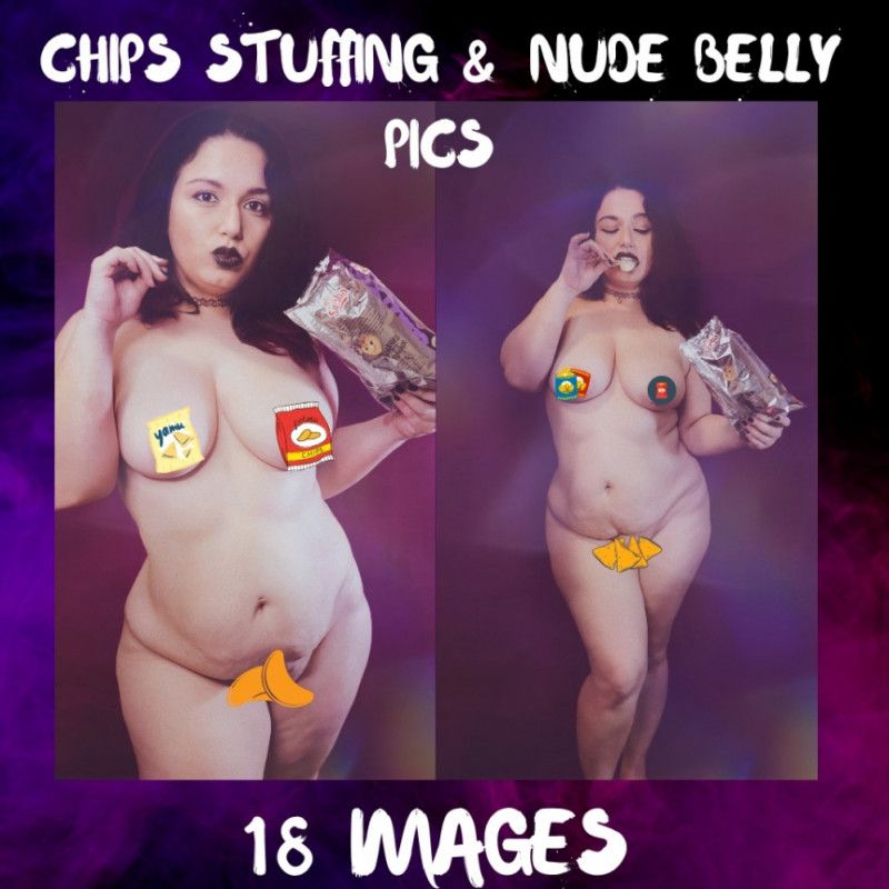 Chips Stuffing  Nude Belly Pics  18 Pics