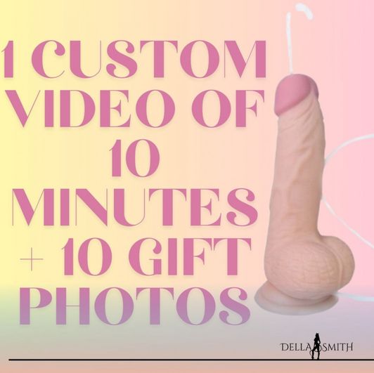 1 EJACULATOR TOY FOR  10 MINUTES CUSTOM VIDEO AND 10 PHOTOS