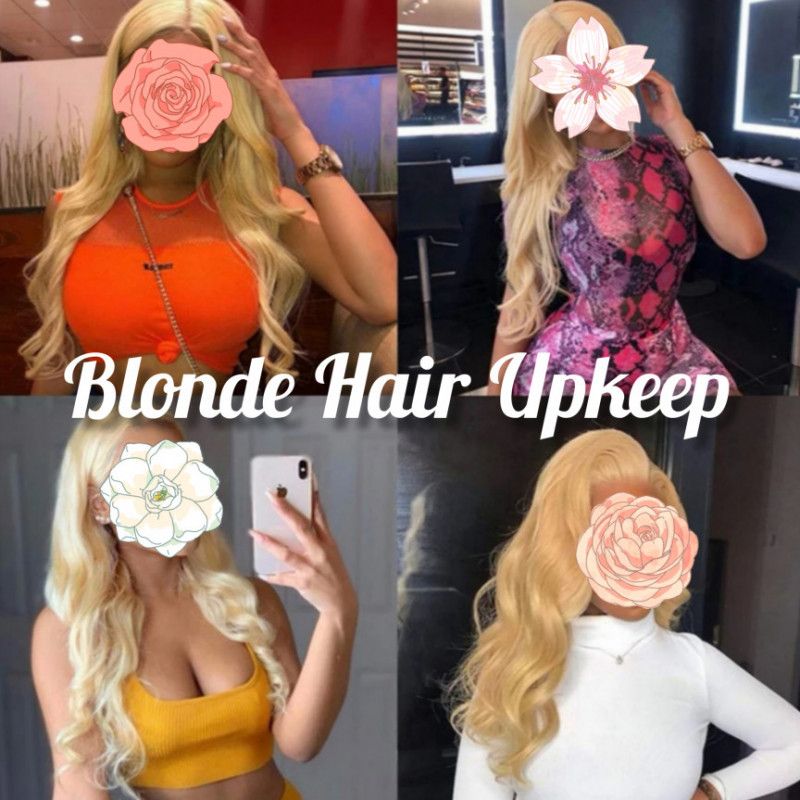 Blonde Hair Upkeep