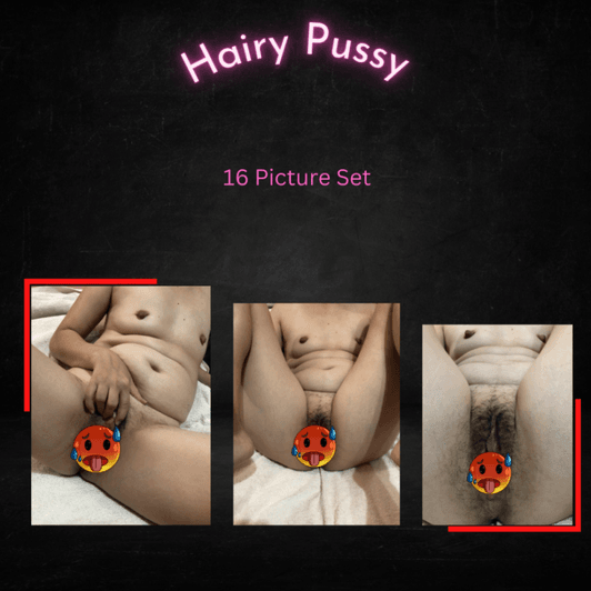 Hairy Pussy Picture Set