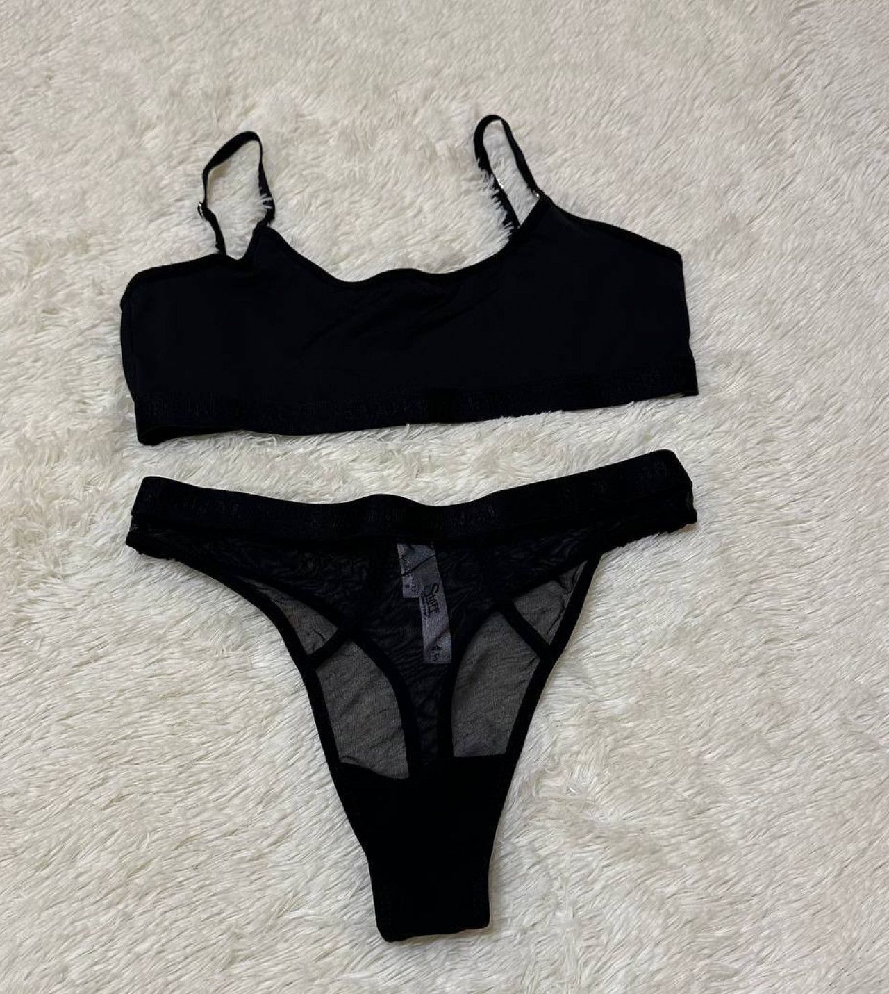 Black lingerie set