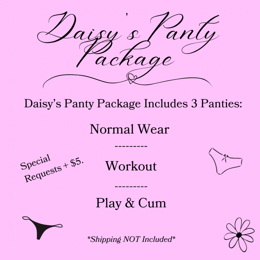 Daisy Panty Sale