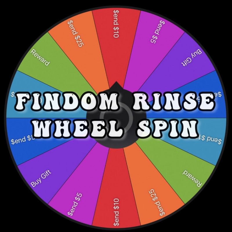 Findom Rinse Wheel Spin