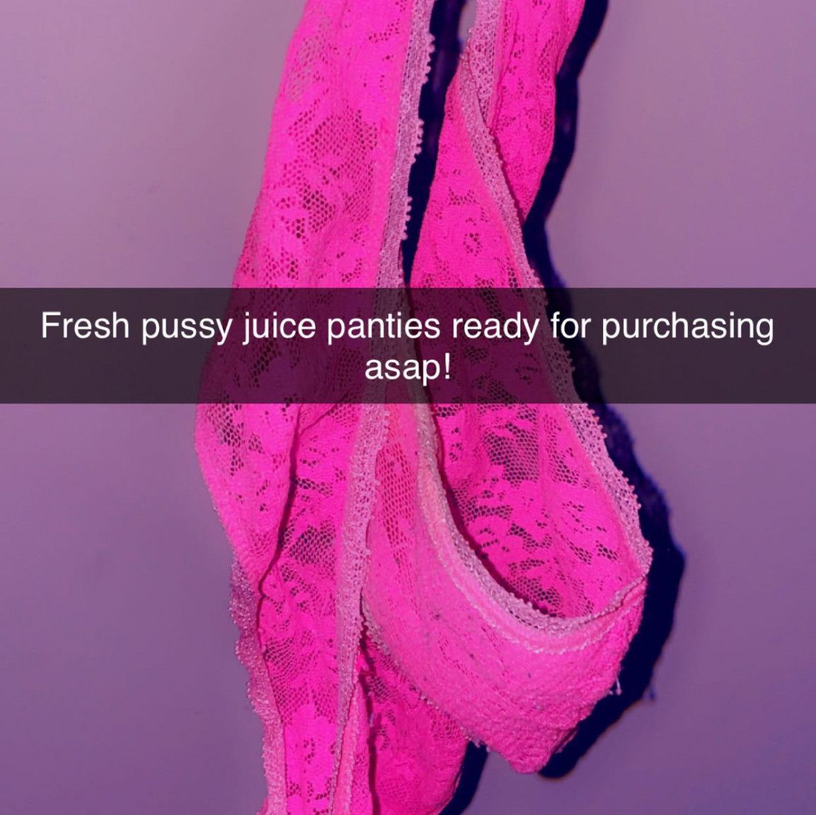 pussy juice panties