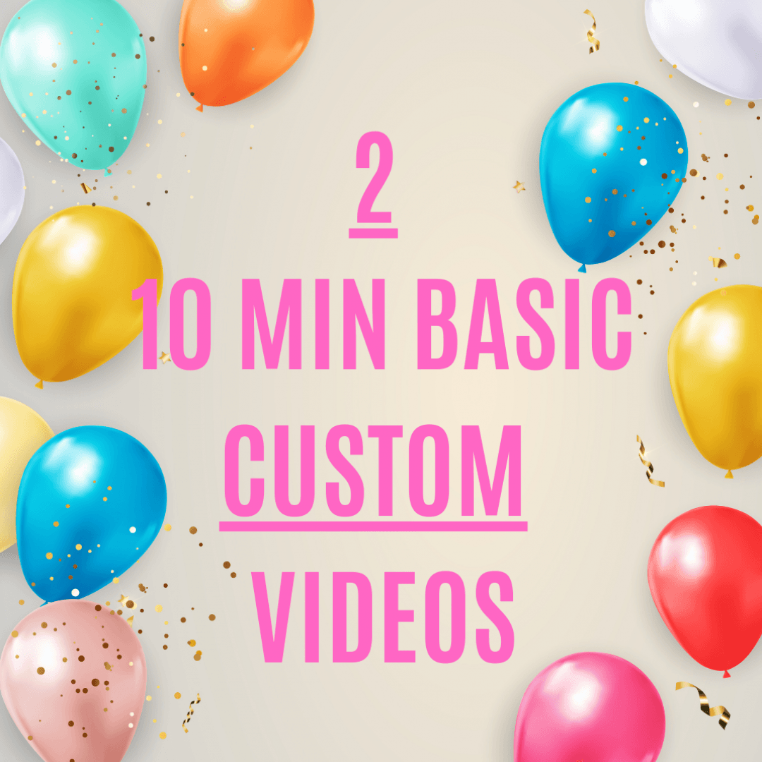 B DAY Custom video deal