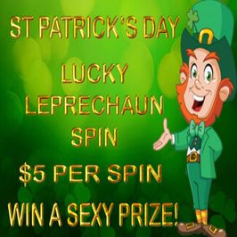 ST PATRICKS DAY LUCKY LEPRECHAUN SPIN