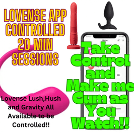 Lovense App Controlled Session