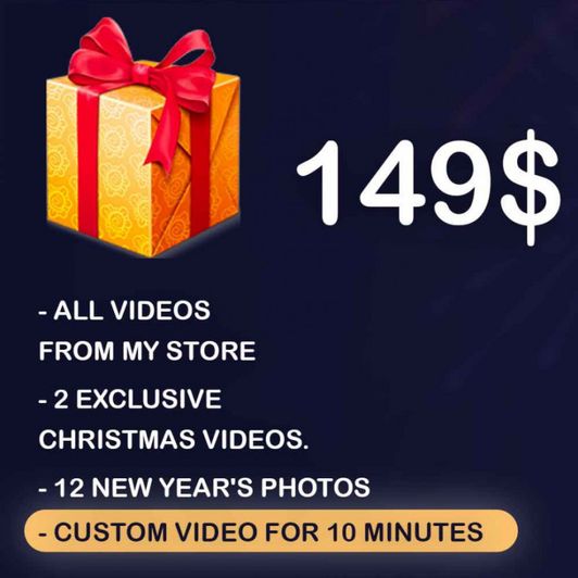 New Years gift Custom video for 10 min