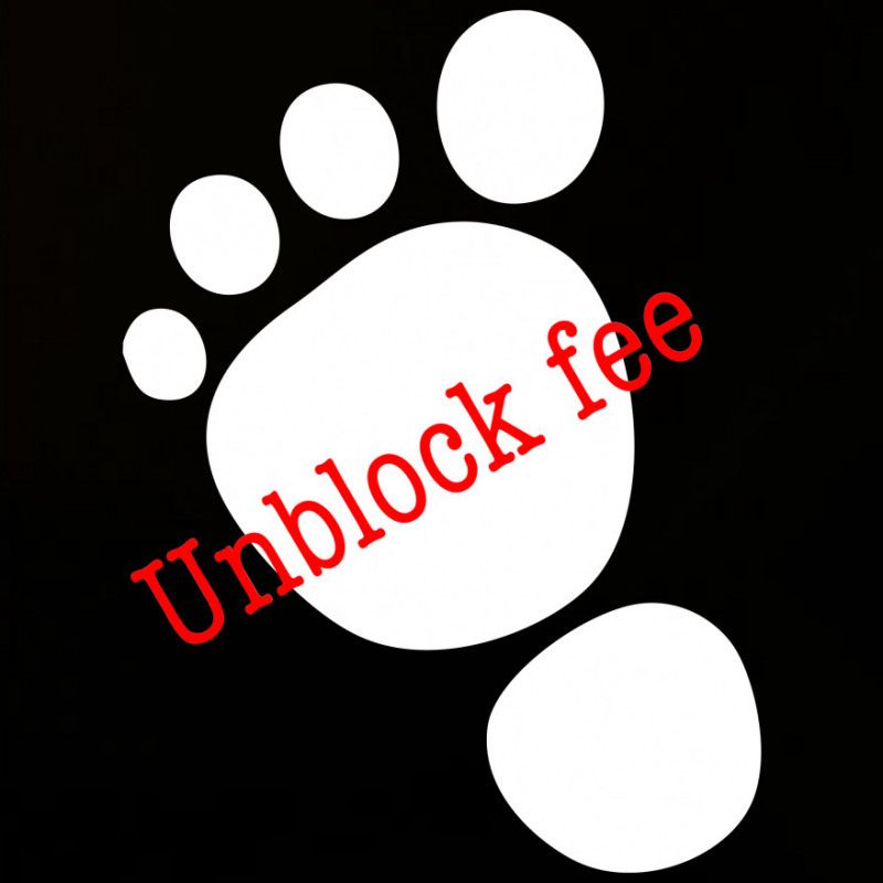 Unblocking fee