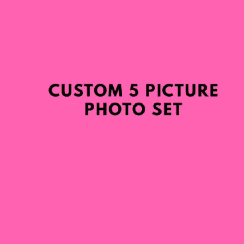 Custom 5 picture photo set