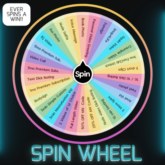 NEW WHEEL NEW PRIZES!! Spin The Wheel