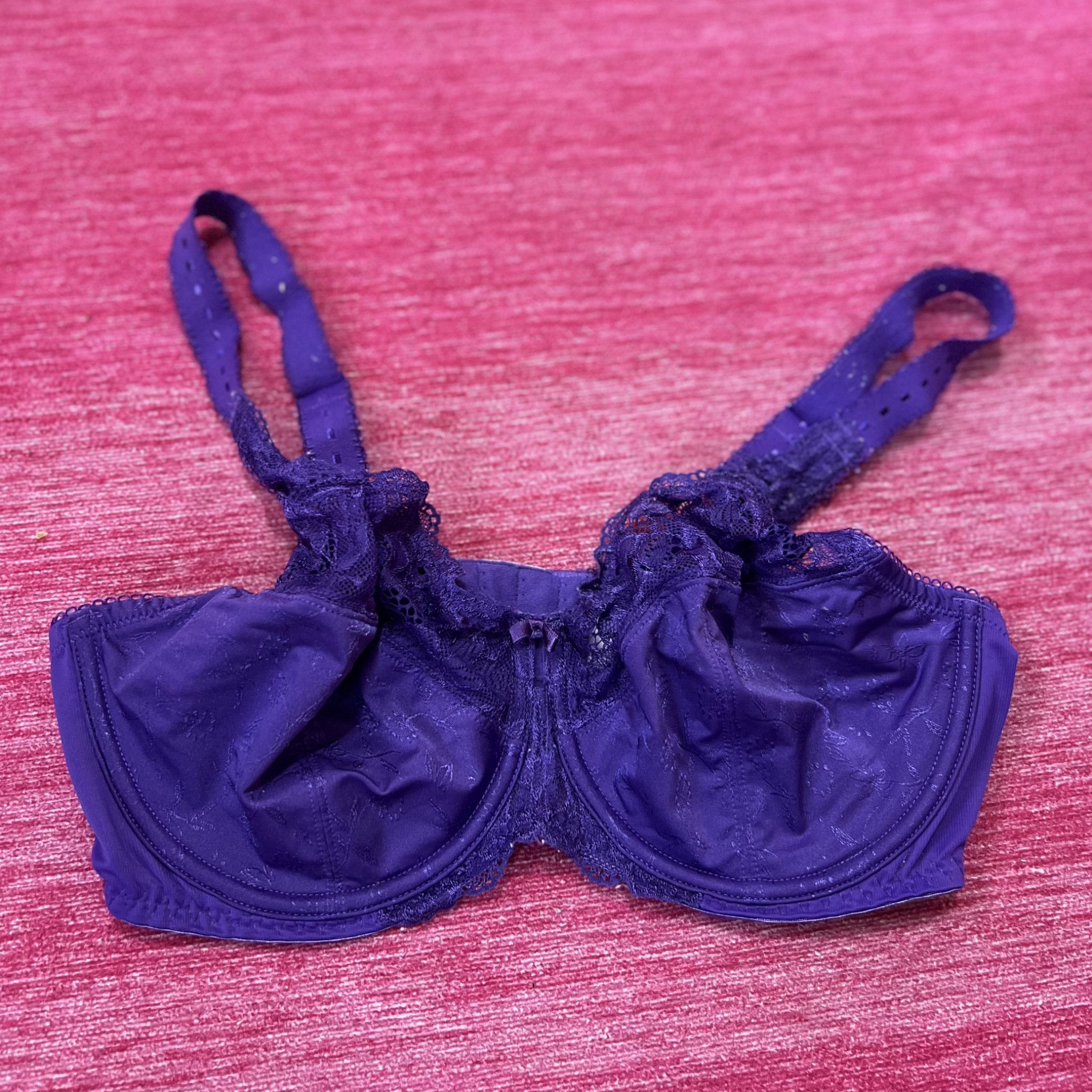 Purple  Bra