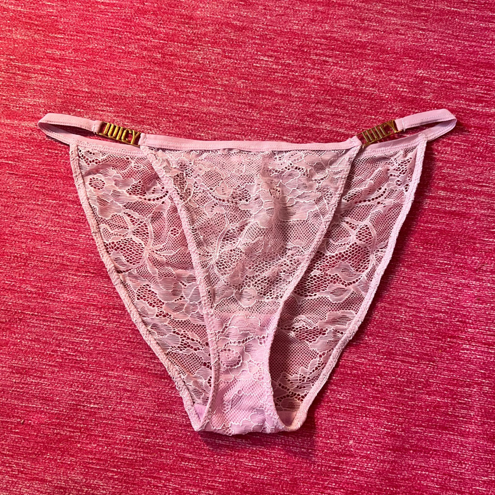 Juicy Couture  light pink lace panties