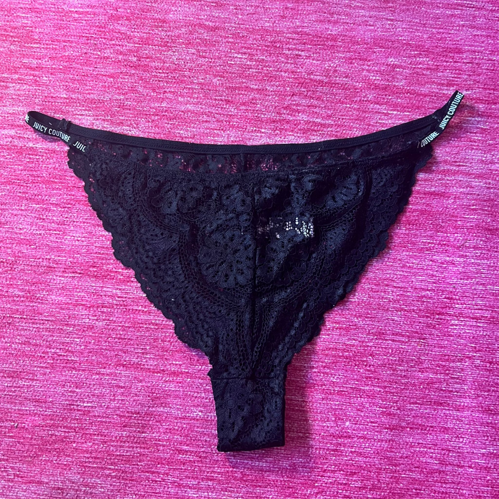 Black Lace JUICY COUTURE panties