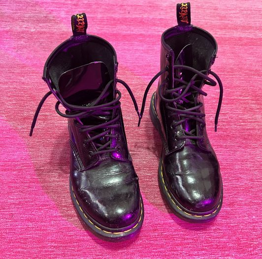 Extremely Worn Dr Martens Boots