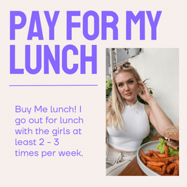 Buy Me Lunch