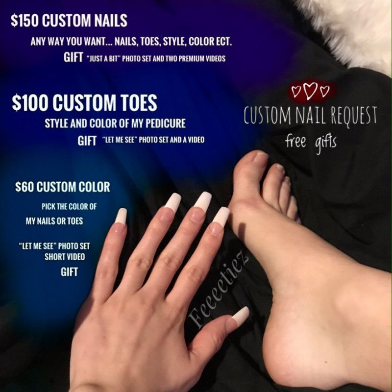 Spoil me with a Mani or Pedicure