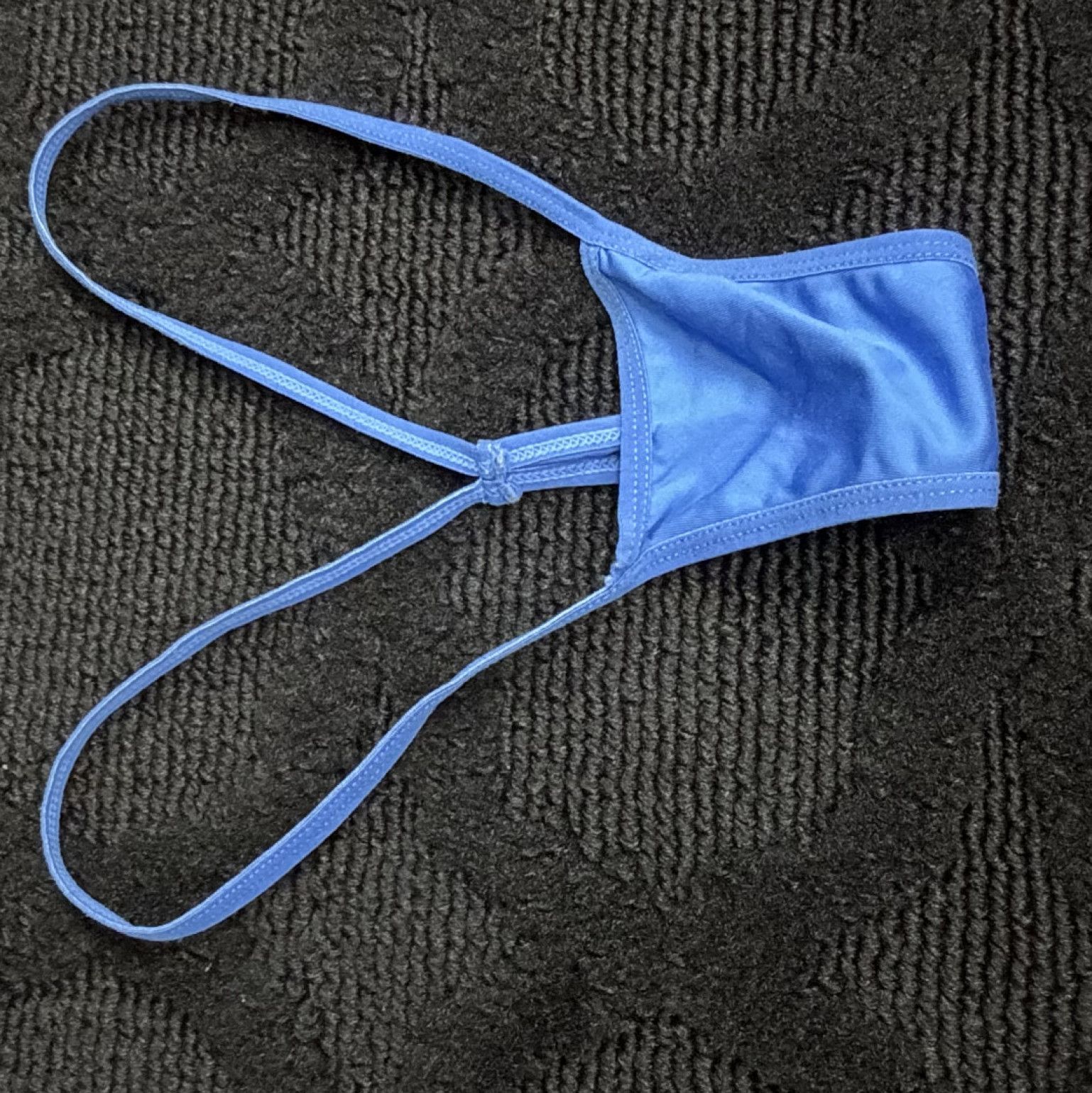 Blue Low Rise Ystring