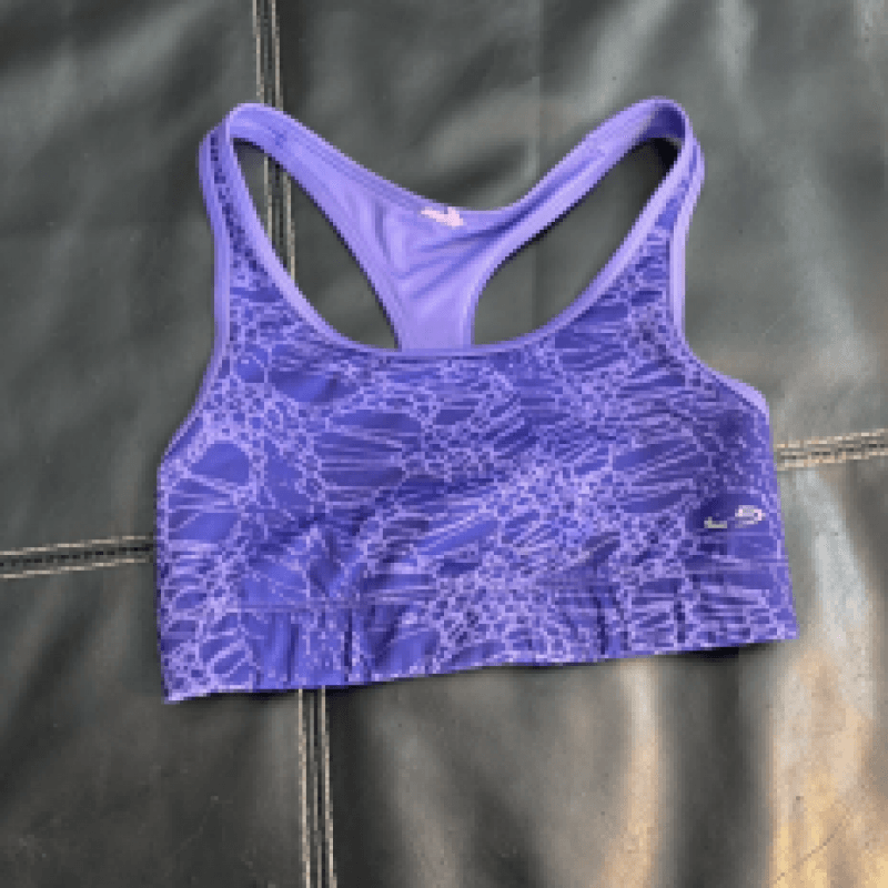 Purple Cheetah Sports Bra