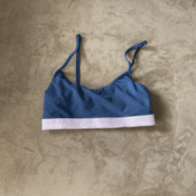 Soft Navy Blue Calvin Klein Bra