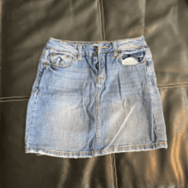 Blue Jean Miniskirt