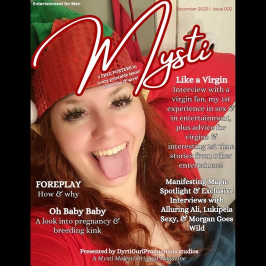 December 2023 Issue 002 Mysti Magazine