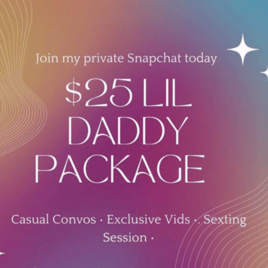 Snapchat lil daddy package