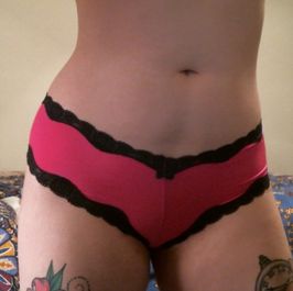 Pink Silky Cheeky Panty