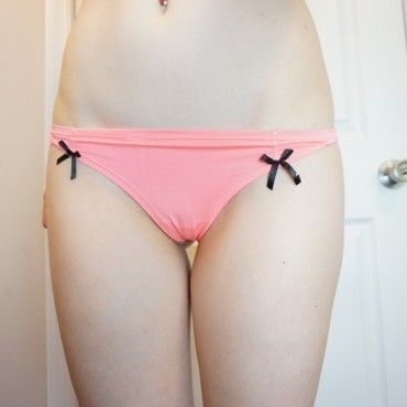 pink thong