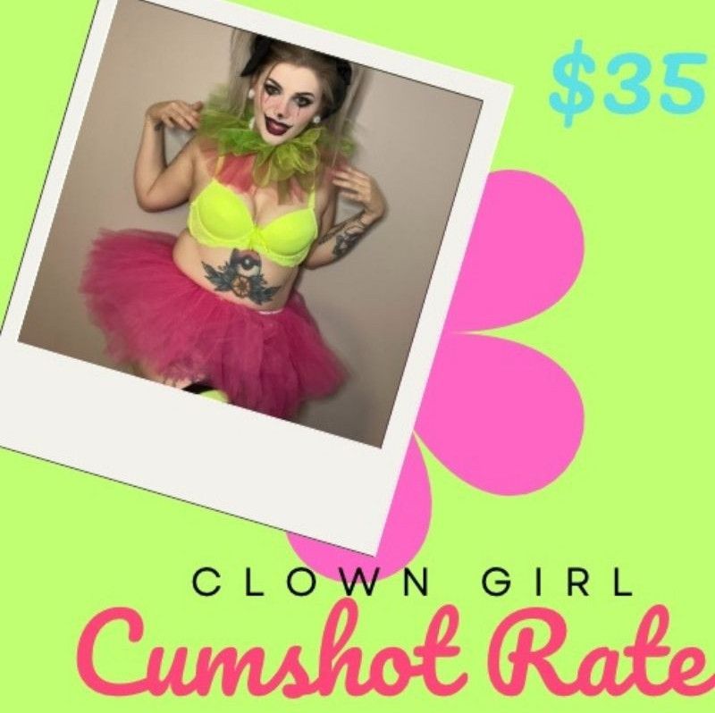 Clown Girl Video Cumshot Rate