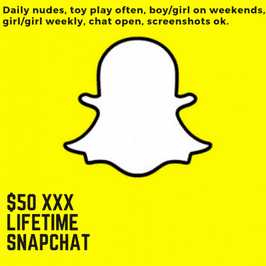 XXX Snapchat