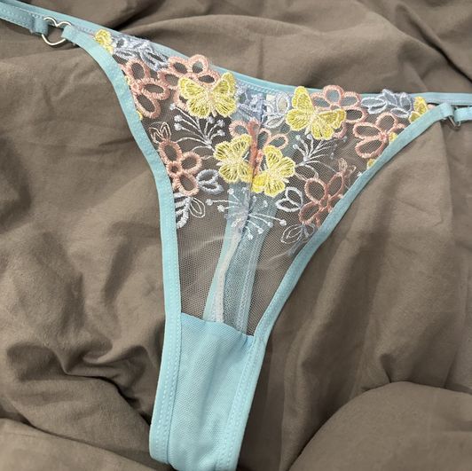 Blue Floral Panty