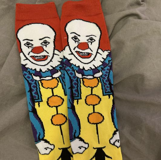 Worn Pennywise socks